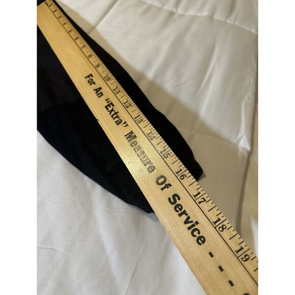 Stella Carakasi Button Up Black 3/4 Sleeve Oversized Tunic Pockets Sz Medium - Picture 9 of 12